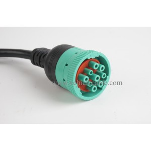 YPP J1939 Male to J1939 Female and OBD2 Splitter Cable (1pcs) 