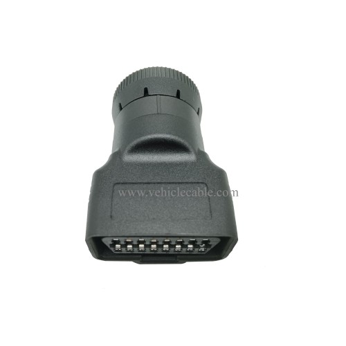 Type 1 Black J1939 to OBD 2 Adapter