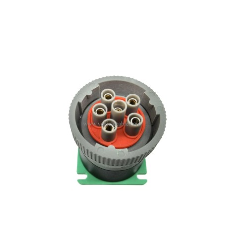 Green 9pin J1939 Type 2 to 6pin J1708 Adapter