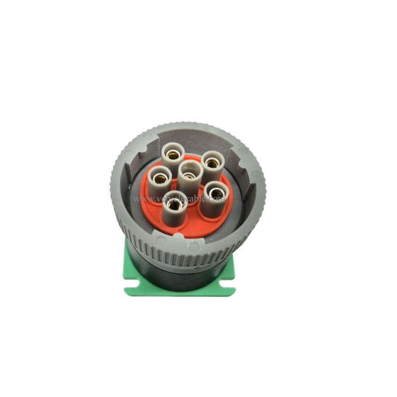 Green 9pin J1939 Type 2 to 6pin J1708 Adapter 