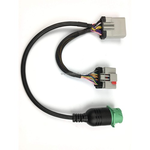 RP1226 Male to Female to J1939 Extension Splitter Y Cable for ELD Device