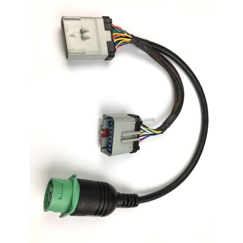 RP1226 Male to Female to J1939 Extension Splitter Y Cable for ELD Device