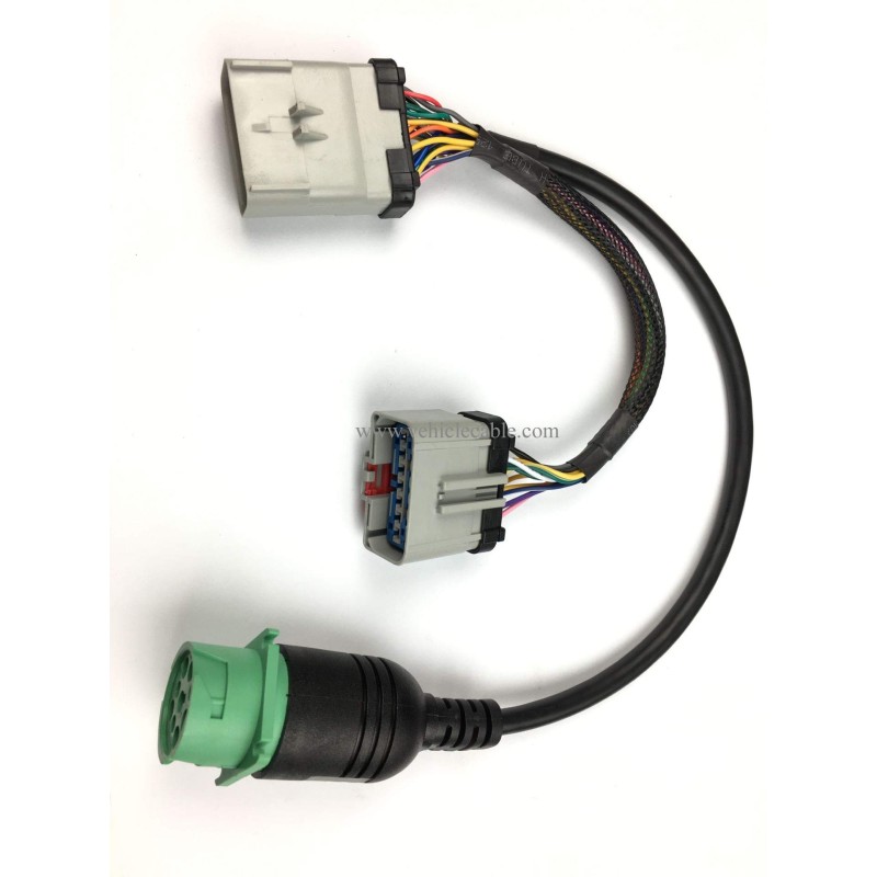 RP1226 Male to Female to J1939 Extension Splitter Y Cable for ELD Device 