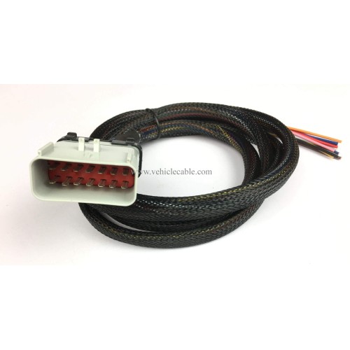 YPP 14 Way RP-1226 Male Connector 14Pin to Open DND Cable