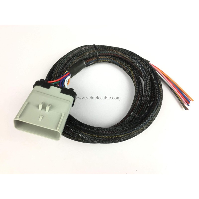 YPP 14 Way RP-1226 Male Connector 14Pin to Open DND Cable 