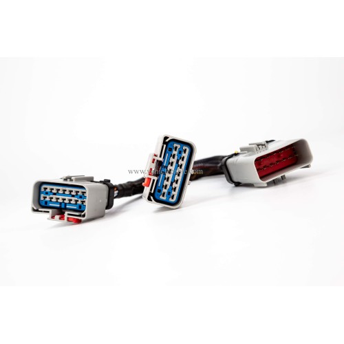 14PIN RP-1226 14 Way 1 Male to 2 Female Extenion Splitter Y Cable Adapter RP1226 for Freightliner