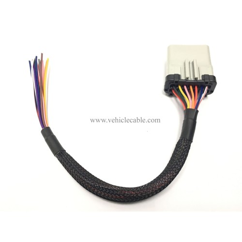 YPP 14 Way RP1226 Male Connector 14Pin to Open Loose Cable 1ft/30cm