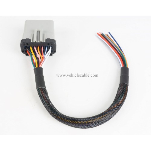 YPP 14 Way RP1226 Male Connector 14Pin to Open Loose Cable 1ft/30cm